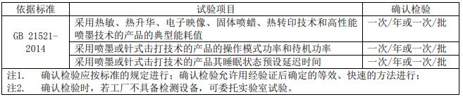 復(fù)印機(jī)、打印機(jī)節(jié)能認(rèn)證審廠標(biāo)準(zhǔn)